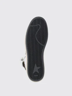 Sneakers Sky-Star Golden Goose in pelle used e cavallino animalier