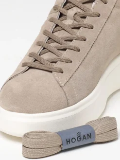 Sneakers Slash Hogan in camoscio