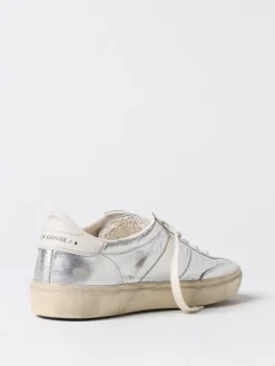 Sneakers Soul Star Golden Goose in nappa laminata effetto used