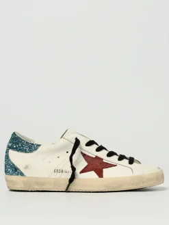 Sneakers Soulstar Golden Goose in pelle used con glitter