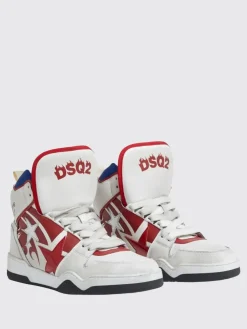 Sneakers Spiker Dsquared2 in pelle