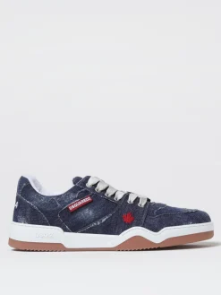 Sneakers Spiker Dsquared2 in denim di cotone used