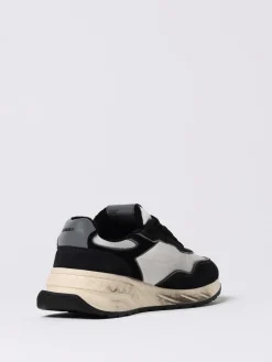 Sneakers Sprinter Dsquared2 in camoscio e mesh used