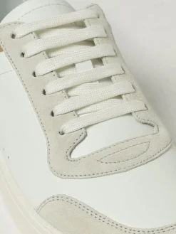 Sneakers Stevie Burberry in pelle e canvas