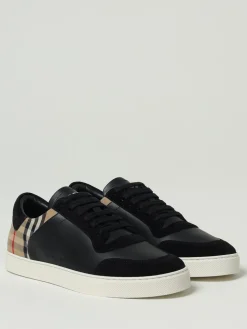Sneakers Stevie Burberry in pelle e canvas check