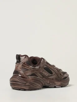 Sneakers Storm Runner Represent in mesh e pelle sintetica effetto used