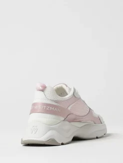 Sneakers Stuart Weitzman in mesh e pelle