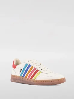 Sneakers Summer Lovers Dsquared2 in pelle a grana