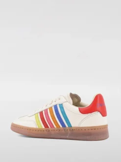 Sneakers Summer Lovers Dsquared2 in pelle a grana