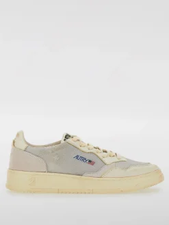 Sneakers Super Vintage Autry in mesh e pelle used
