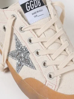 Sneakers Super-Star Golden Goose in canvas used