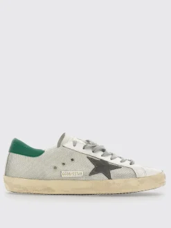 Sneakers Super-Star Golden Goose in pelle e mesh used