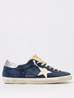 Sneakers Super-Star Golden Goose in camoscio used