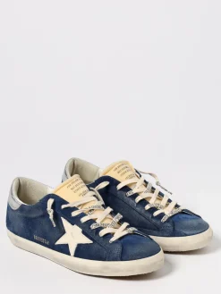 Sneakers Super-Star Golden Goose in camoscio used