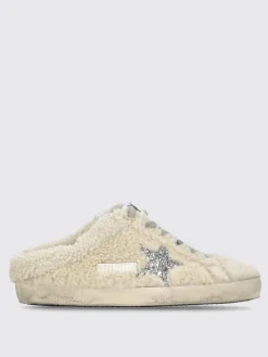 Sneakers Super-Star Sabot Golden Goose in shearling