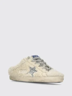 Sneakers Super-Star Sabot Golden Goose in shearling