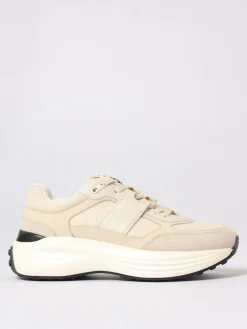 Sneakers Tod's in pelle e feltro di lana