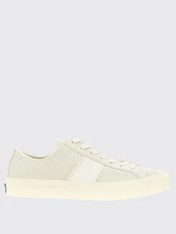 Sneakers Tom Ford in camoscio