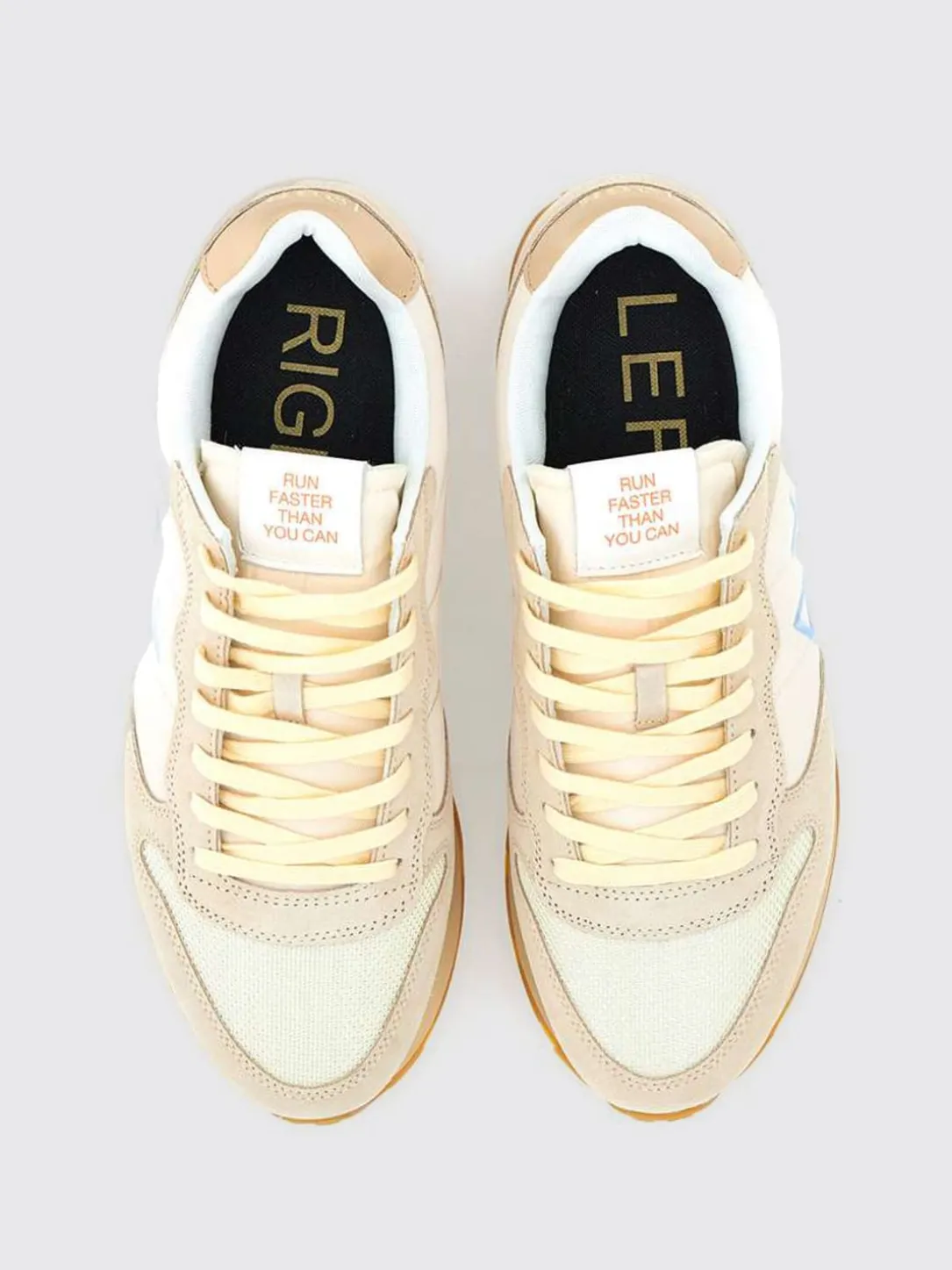 Sneakers Tom Vintage SUN68 in camoscio e mesh