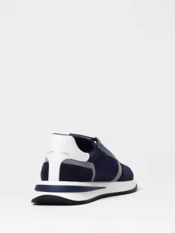 Sneakers Tropez 2.1 Philippe Model in camoscio e mesh