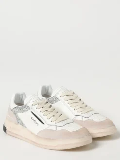Sneakers Tweener Ghoud in pelle used con glitter