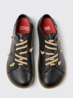 Sneakers Twins Camper in pelle conciata al vegetale