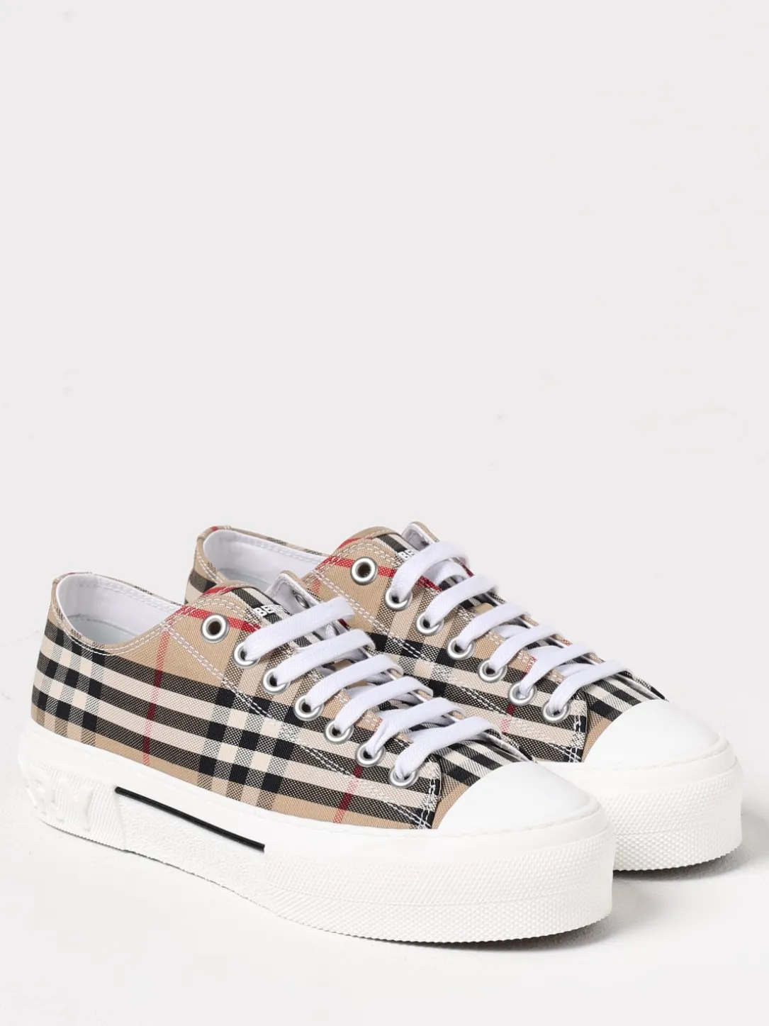 Sneakers Vintage Check Burberry in canvas jacquard