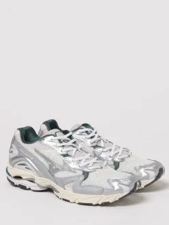 Sneakers Wave Rider 10 Mizuno in mesh e pelle sintetica