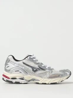 Sneakers Wave Rider 10 Mizuno in mesh e gomma laminata