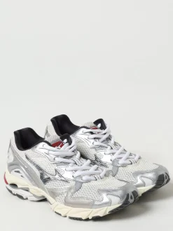 Sneakers Wave Rider 10 Mizuno in mesh e gomma laminata