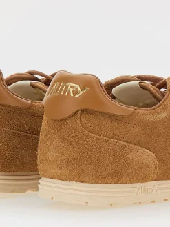 Sneakers Windspin Autry in camoscio