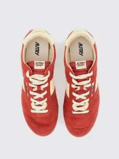 Sneakers Windspin Autry in camoscio