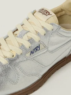 Sneakers Windspin Autry in camoscio