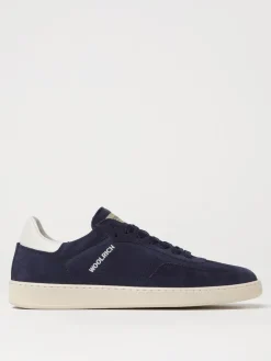Sneakers Woolrich in camoscio
