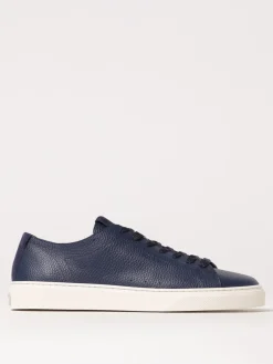 Sneakers Woolrich in pelle a grana