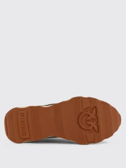 Sneakers Zoe 01 Pinko in pelle stampa animalier