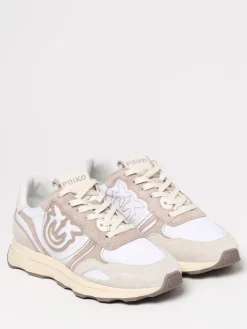 Sneakers Zoe Pinko in camoscio e nylon
