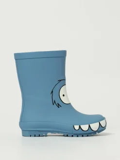 Stivale da pioggia Stella McCartney Kids in gomma stampata