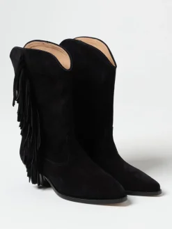 Stivale Duerto Isabel Marant in camoscio con frange