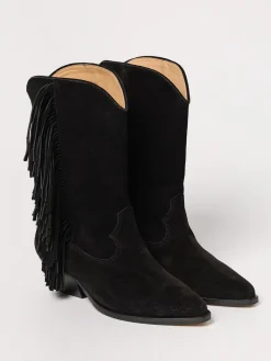 Stivale Duerto Isabel Marant in camoscio con frange