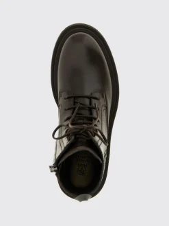 Stivaletto Brunello Cucinelli in pelle con tirante gioiello