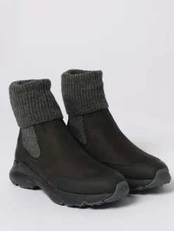 Stivaletto Chelsea Tod's in nabuk e lana merino