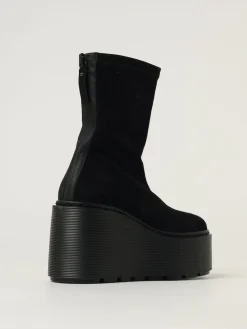 Stivaletto con zeppa Magnifico Vic Matié in camoscio