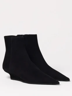 Stivaletto con zeppa Toteme in camoscio