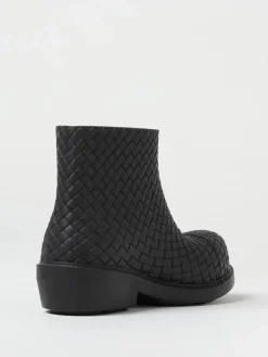Stivaletto Fireman Bottega Veneta in gomma intrecciata