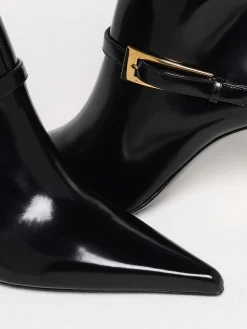 Stivaletto Hacker Saint Laurent in pelle spazzolata