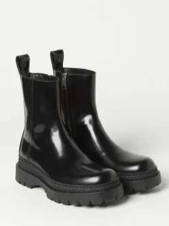 Stivaletto Highway Bottega Veneta in pelle spazzolata con zip