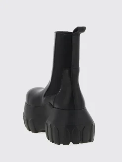 Stivaletto Mega Tractor Rick Owens in pelle