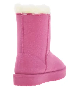 Stivaletto Moncler con interni in pelliccia ecologica