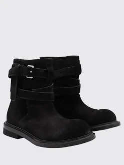 Stivaletto Moschino Couture in camoscio